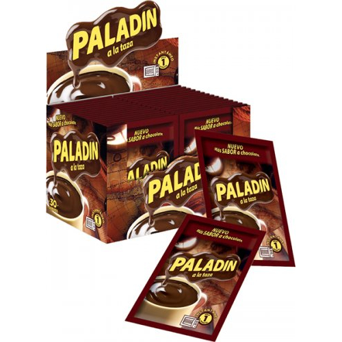 Chocolate Paladin Caja 30 Sobres 33 gramos