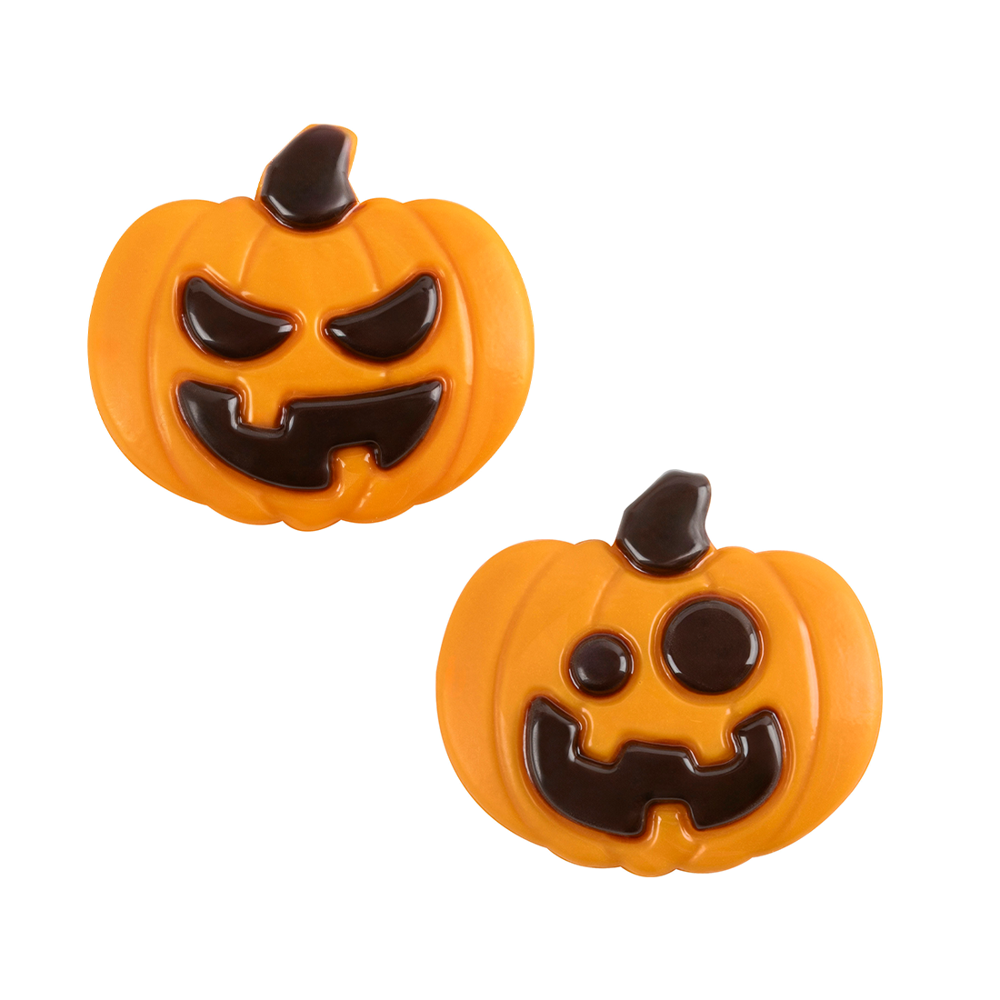 Calabazas de Halloween de Chocolate Blanco 35x30 mm (112 u.) · 112 unidades · Artipas