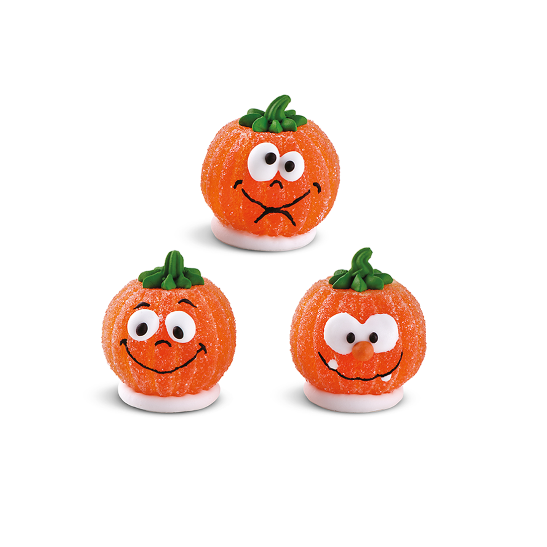 Calabazas de azúcar y gominola h35 mm (30 u.) · 30 unidades · Artipas