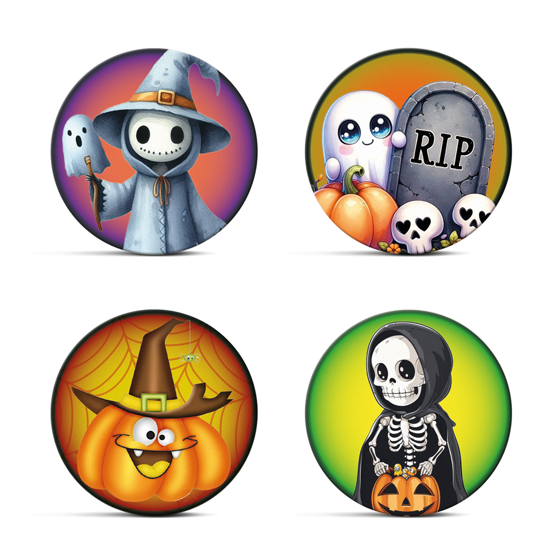 Discos Azúcar Halloween · ref 28019 · 120 unidades · Artipas