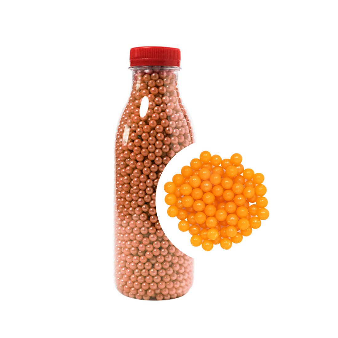 Perlas de Azúcar Naranjas · ref P50052 · 450 unidades · Artipas