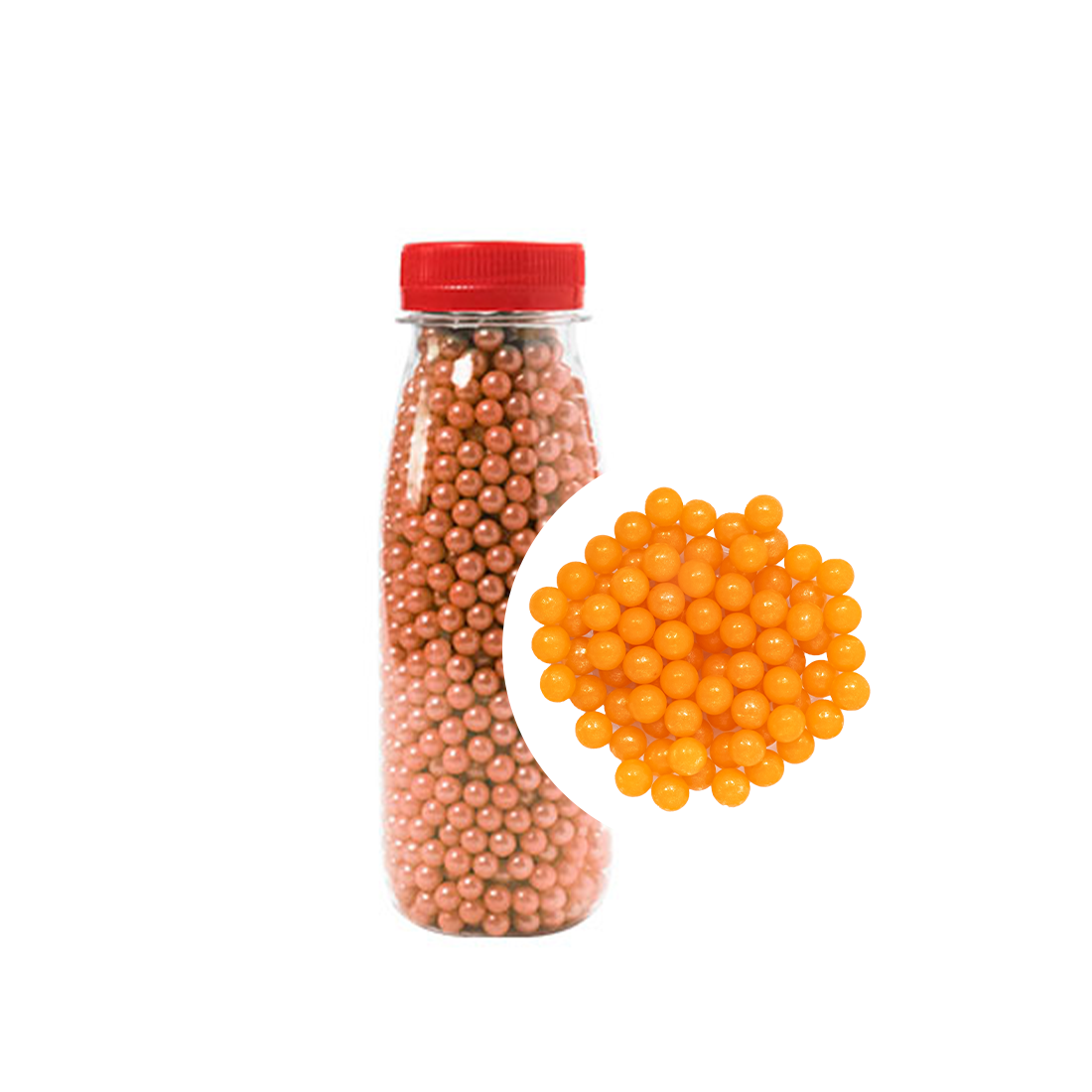 Perlas de Azúcar Naranjas · ref P50053 · 225 unidades · Artipas