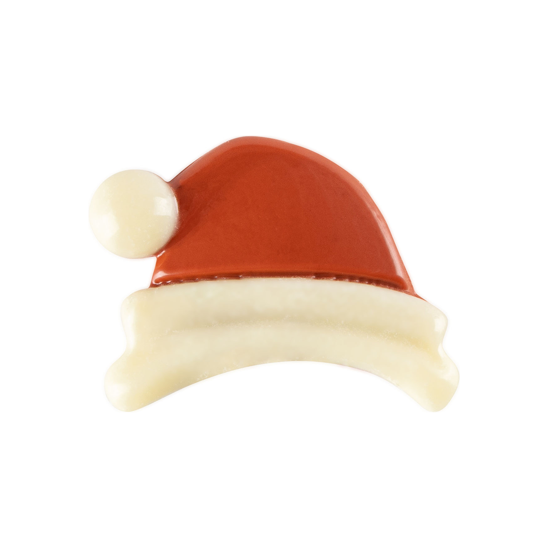 Gorro de Papa Noel de Chocolate Blanco 34x25 mm (175 u.) · 175 unidades · Artipas