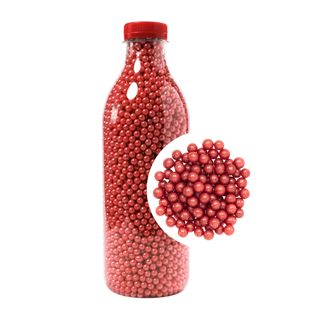 Perlas de Azúcar Rojas · ref P50011 · 900 unidades · Artipas