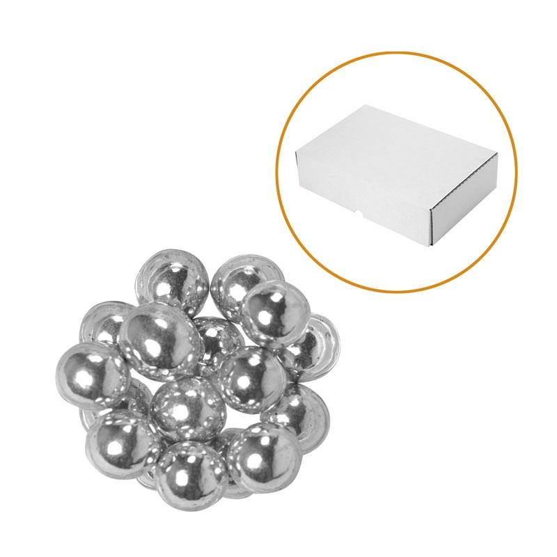 Perlas de Azúcar Plata N-3 · 10 unidades · Artipas