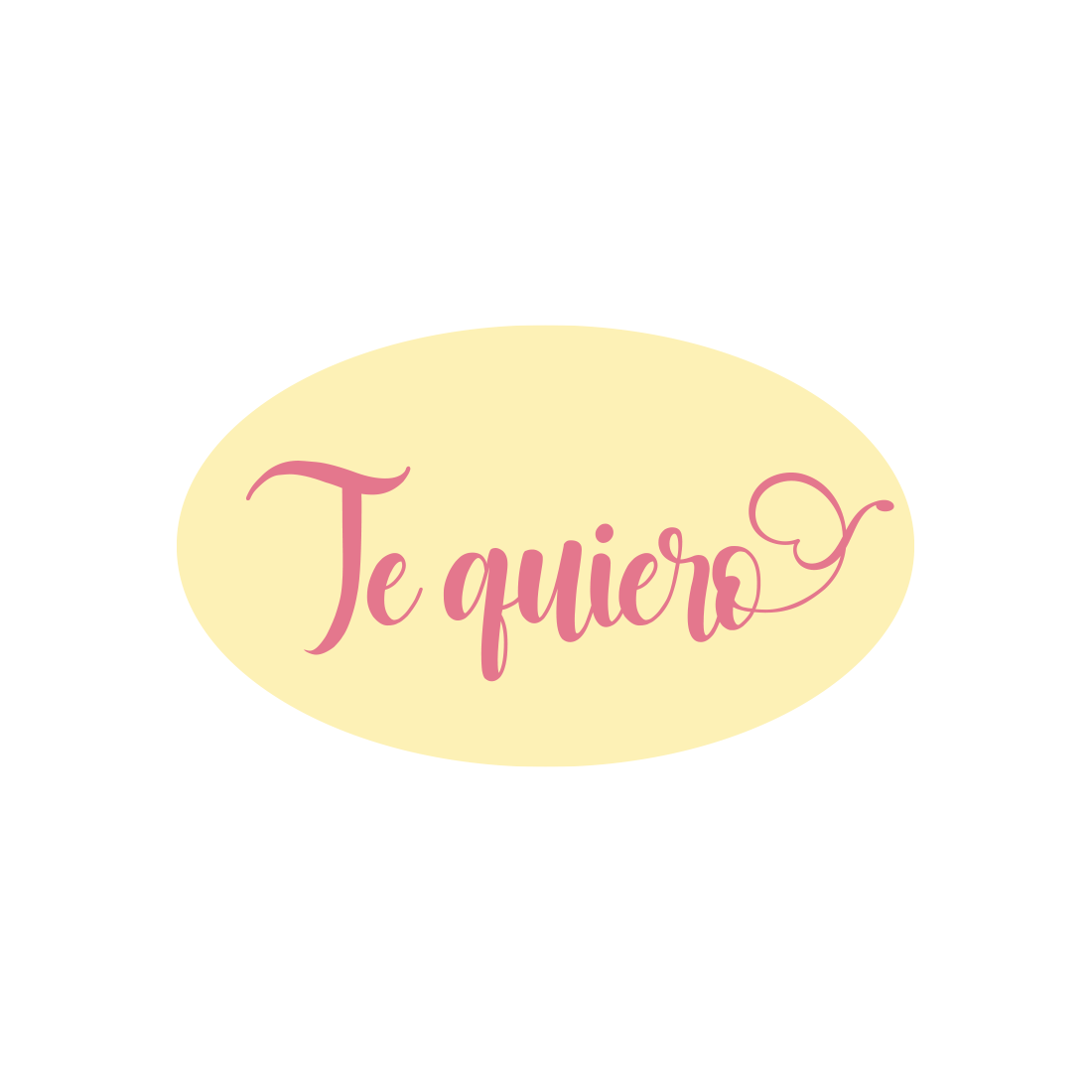 Placa *Te quiero* de chocolate blanco 40x24 mm (192 u.) · 192 unidades · Artipas