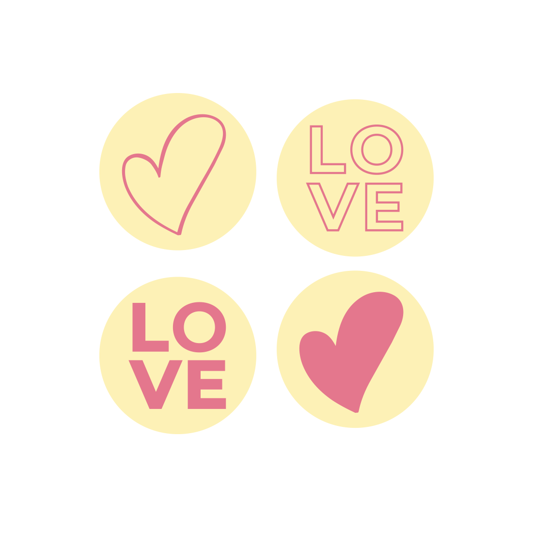 Placas de amor de chocolate blanco ø20 mm (560 u.) · 560 unidades · Artipas