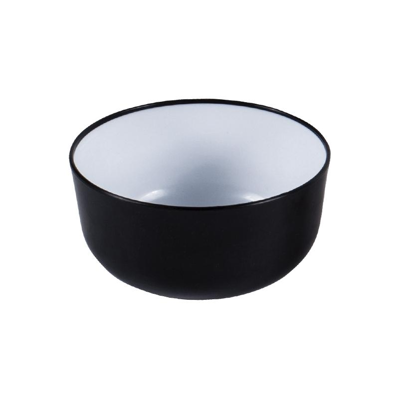 Bol Thai Negro-Blanco 170 ml · 20 unidades · Artipas