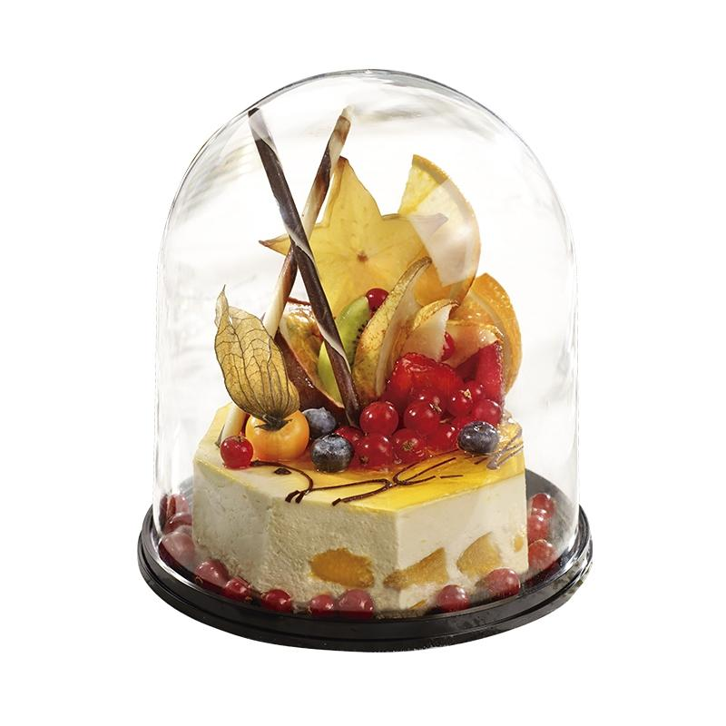 Plato Dome + Tapa Base Negra · 40 unidades · Artipas