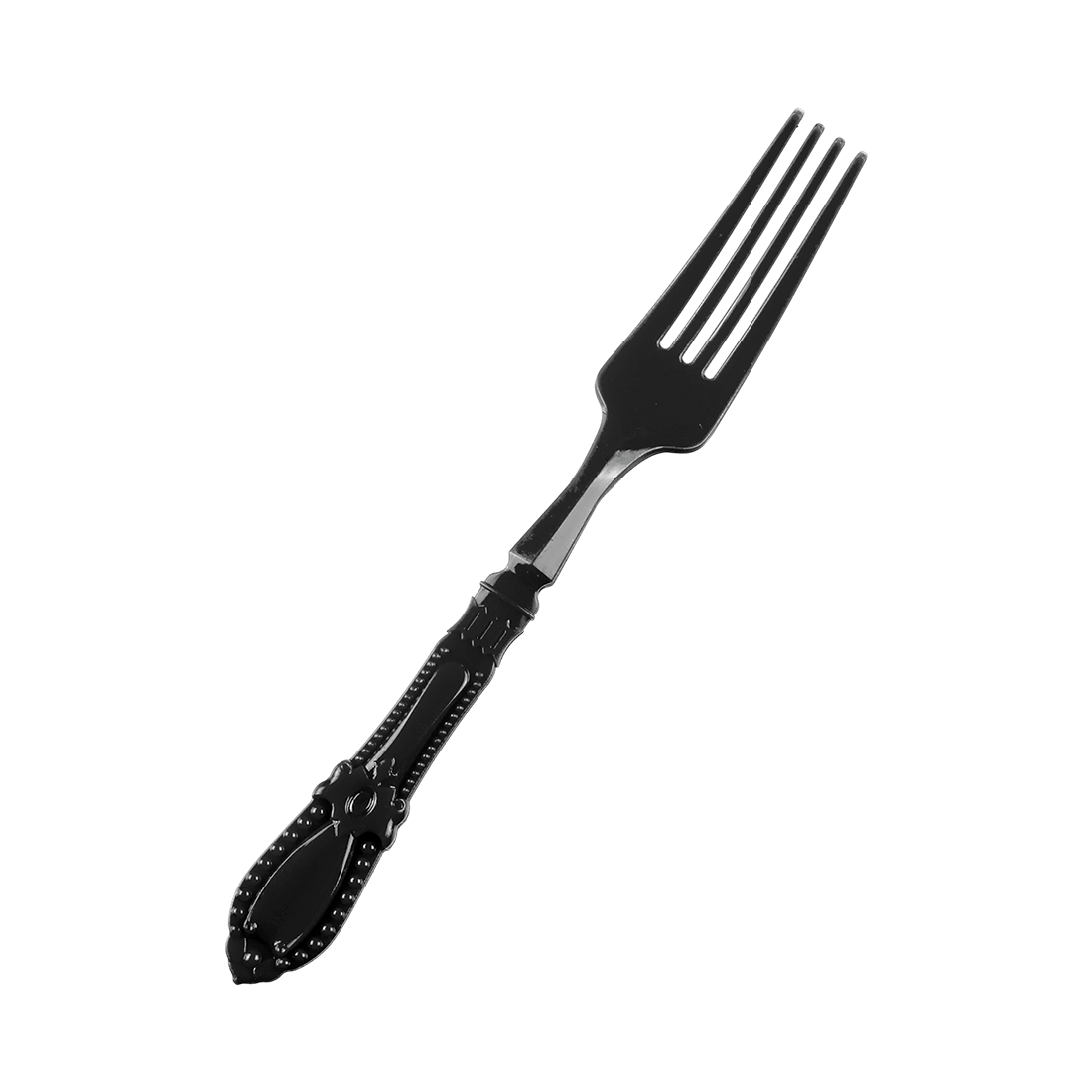 Mini Tenedor Barroco Negro · 25 unidades · Artipas