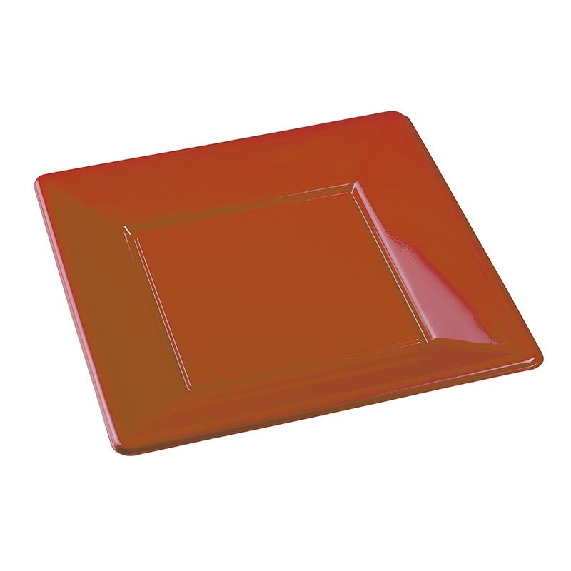 Plato Colors Rojo · 24 unidades · Artipas