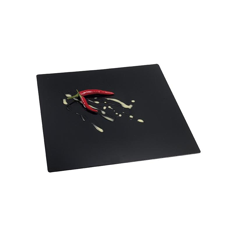 Plato Fluid Negro · ref PL20213 · 5 unidades · Artipas
