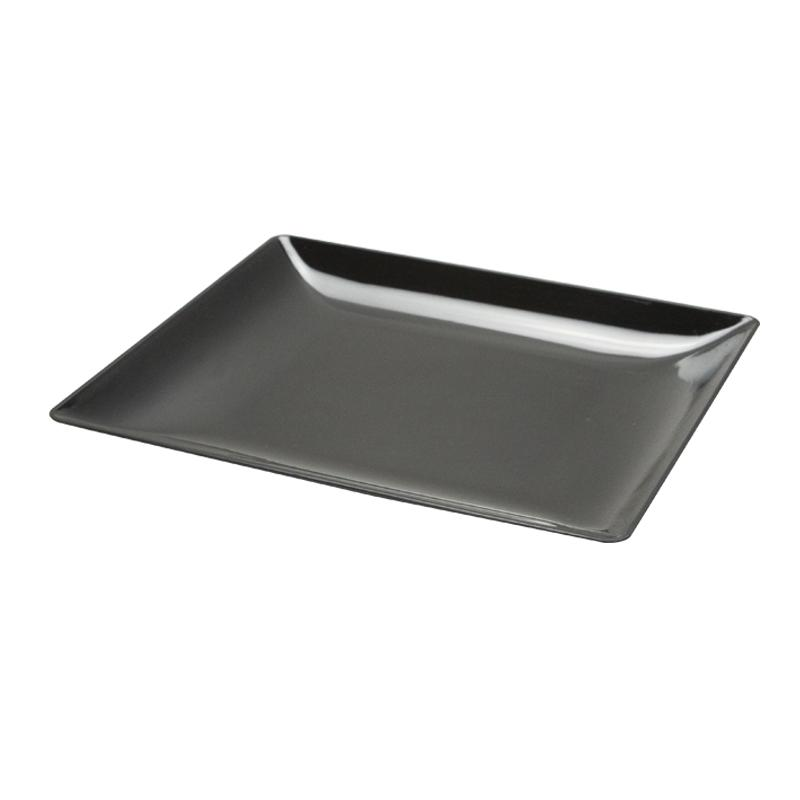 Plato Fluid Negro · ref PL20223 · 10 unidades · Artipas