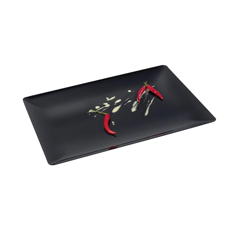 Plato Fluid Negro · ref PL20163 · 5 unidades · Artipas