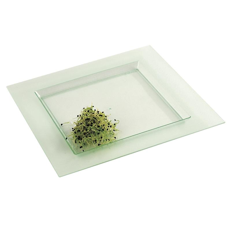 Bandeja Diamant Verde Transparente · ref PS31130 · 10 unidades · Artipas