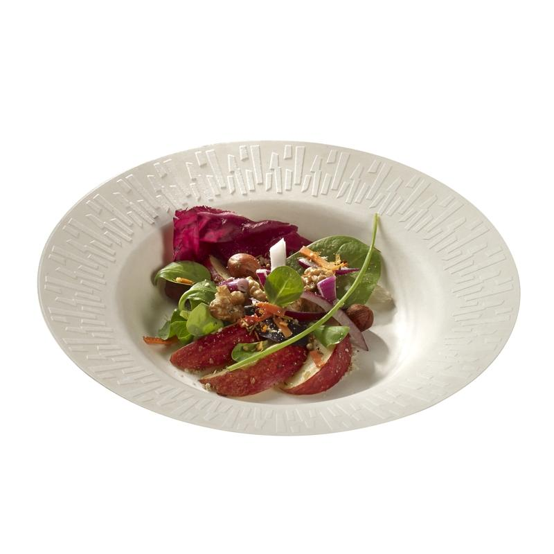 Plato Accueil Blanco de Pulpa · ref VF40521 · 50 unidades · Artipas