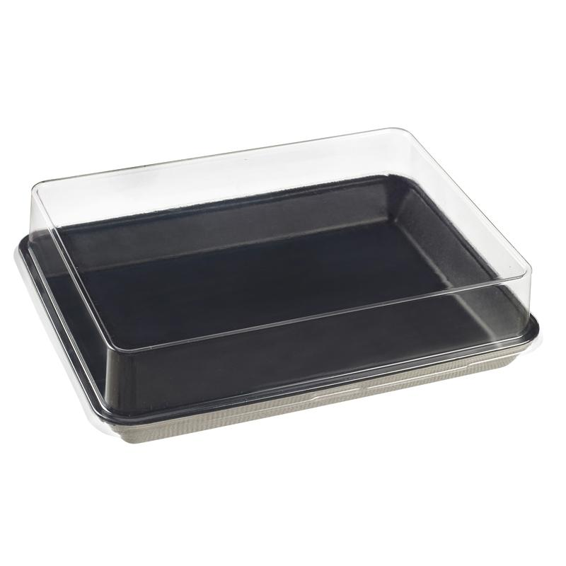 Plato Kanopée Negro de Pulpa · ref VF40183 · 200 unidades · Artipas