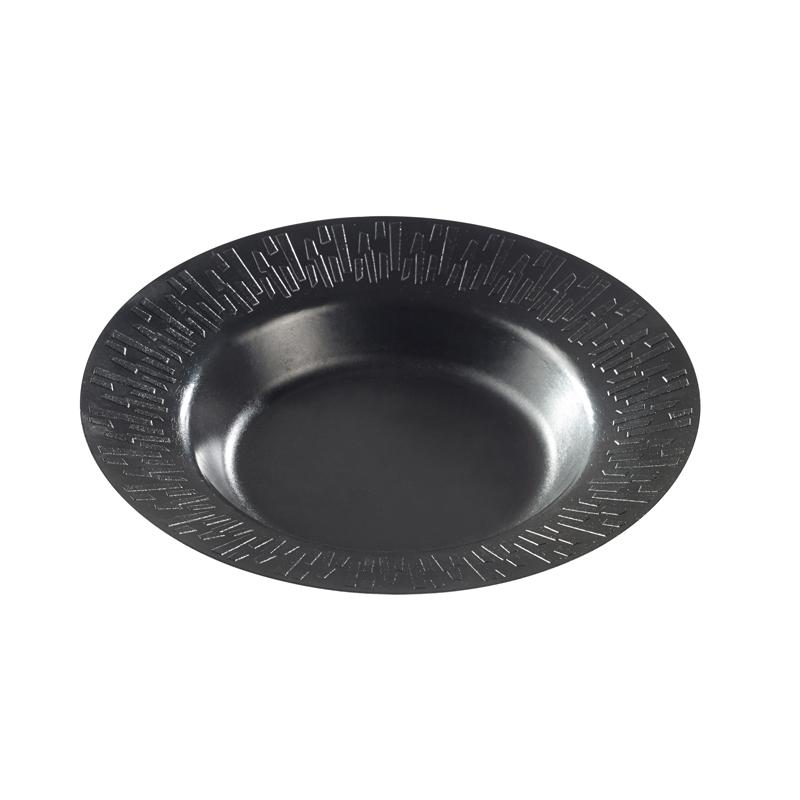 Plato Accueil Negro de Pulpa · 50 unidades · Artipas