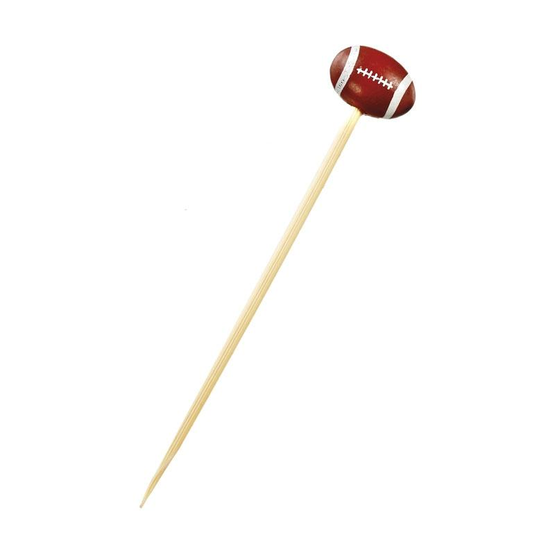 Brochetas Balón Fútbol Americano · 100 unidades · Artipas