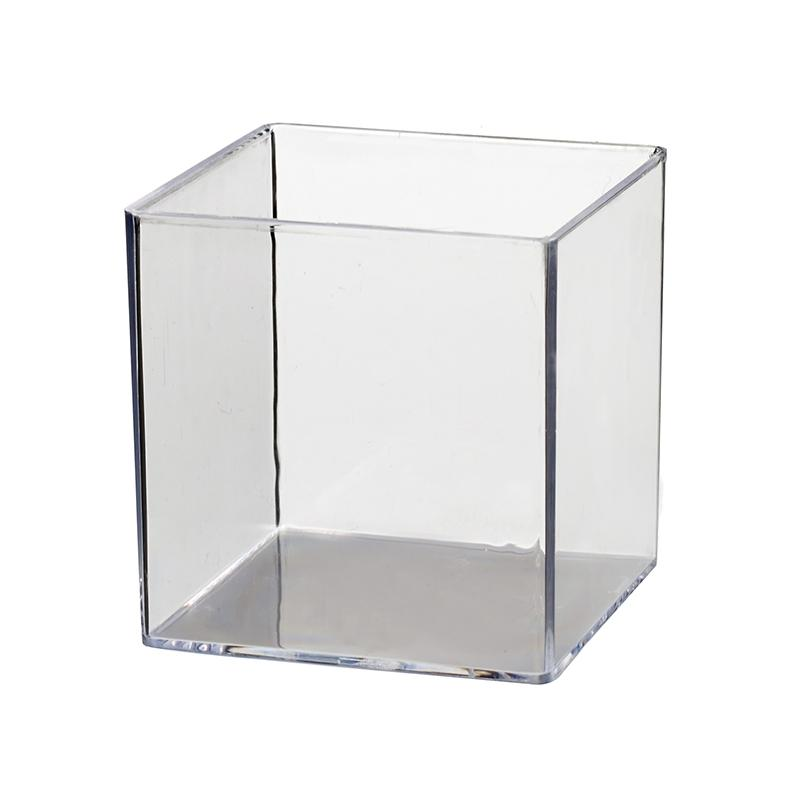 Ensaladera Cubo Transparente · 5 unidades · Artipas