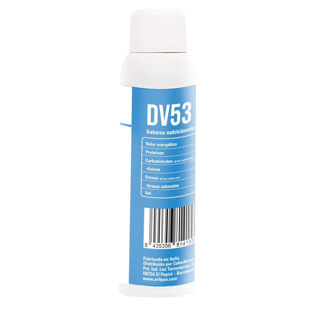 Espray Azul Efecto Terciopelo · 150 unidades · Artipas