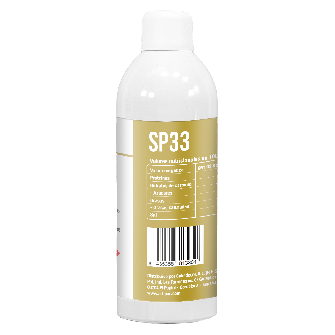 Espray Metalizado Oro Envejecido · 400 unidades · Artipas