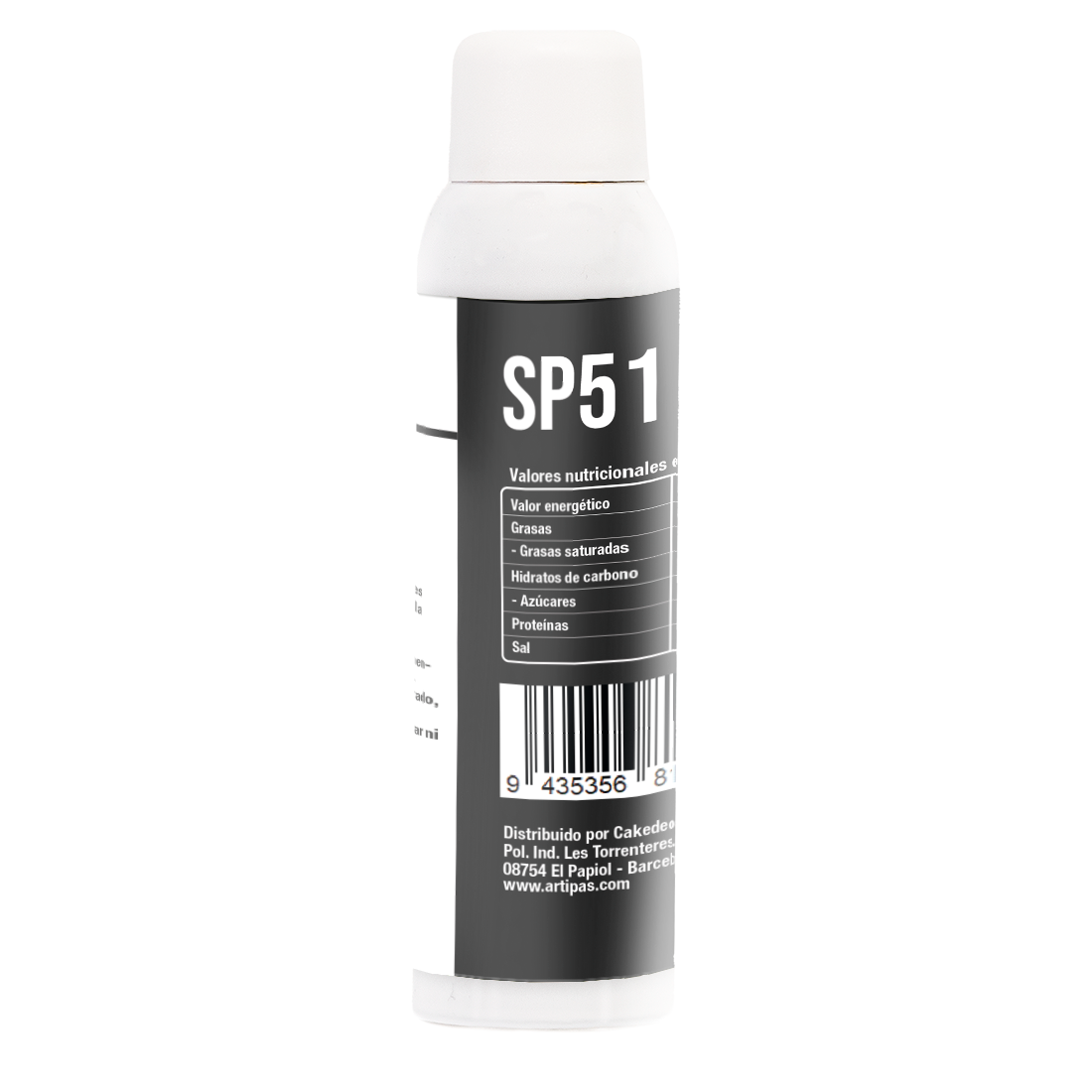Espray Negro Mate · 150 unidades · Artipas
