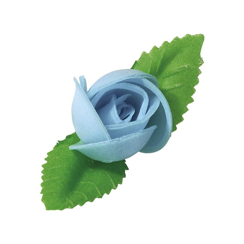 Rosa 2 Hojas Azul Caja Personalizada · 72 unidades · Artipas