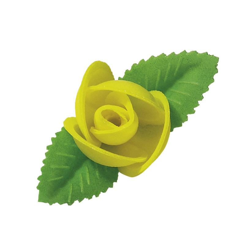 Rosa 2 Hojas Amarilla Tupper Artipas · 100 unidades