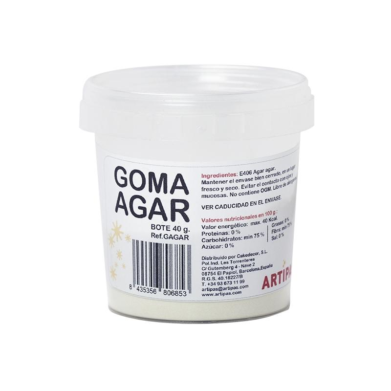 Goma Agar · 40 unidades · Artipas