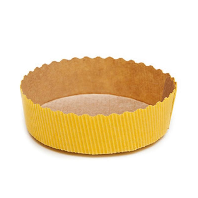 Pack Molde Tarta 155x35 Amarillo · 45 unidades · Artipas