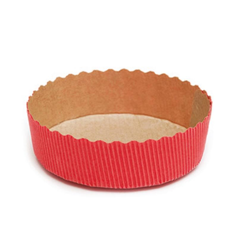 Pack Molde Tarta 155x35 Rojo · 45 unidades · Artipas