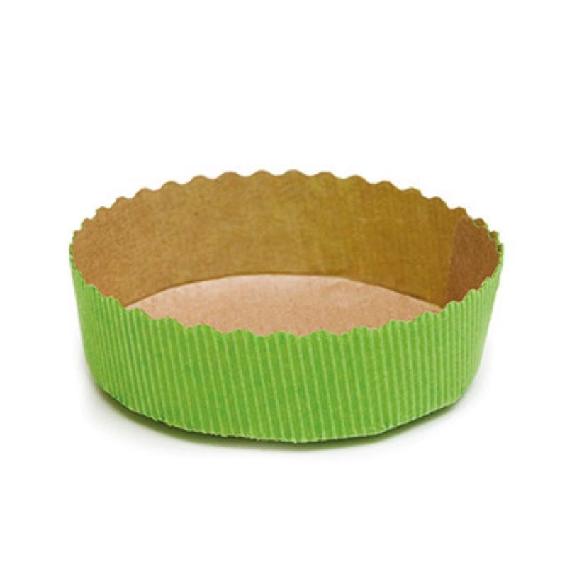 Pack Molde Tarta 155x35 Verde · 45 unidades · Artipas