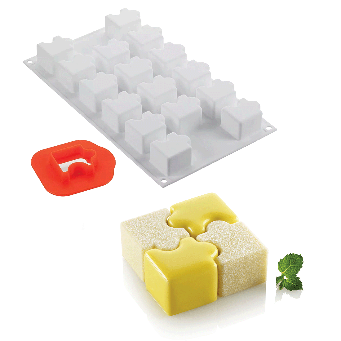 Molde Puzzle + Cutter · Artipas