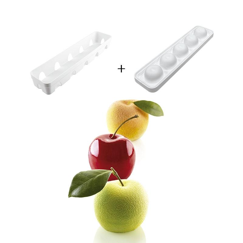 Set Molde de Silicona 5 Manzanas · Artipas