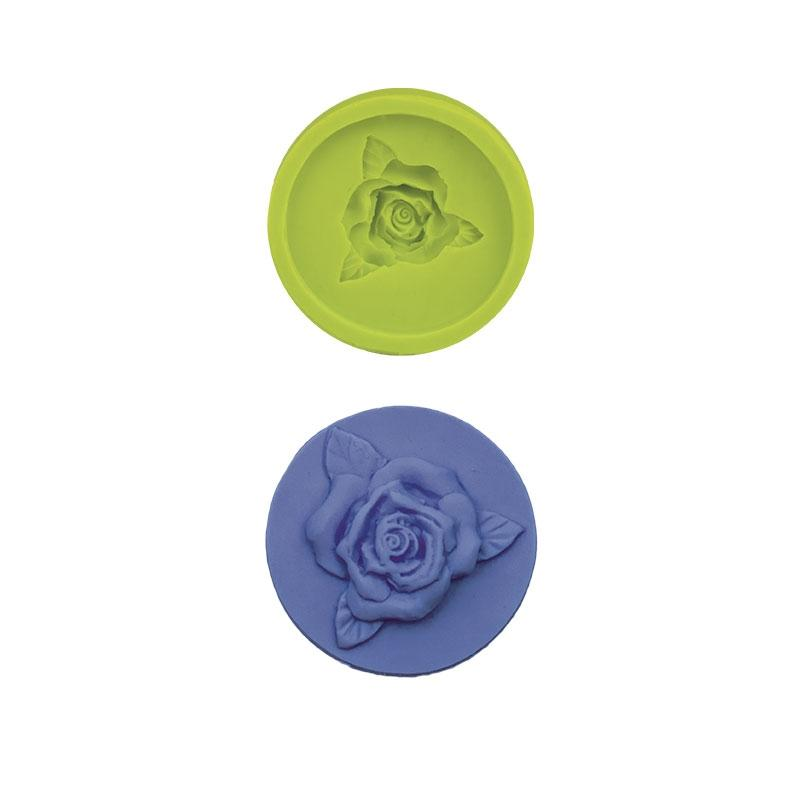 Molde de Silicona para Fondant Rosa · Artipas