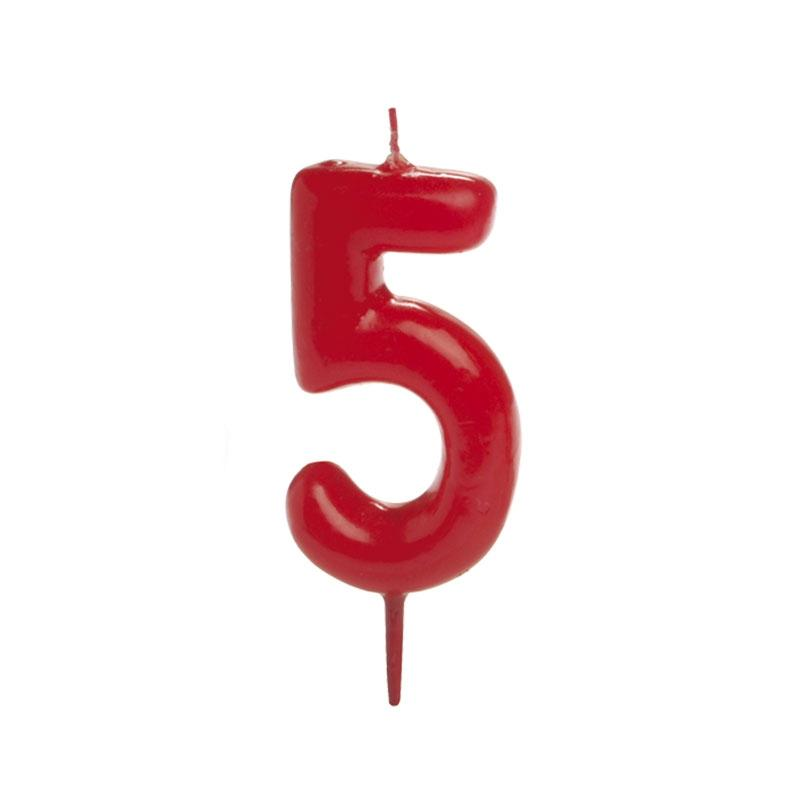 Velas Cónica Grande Nº 5 · 10 unidades · Artipas