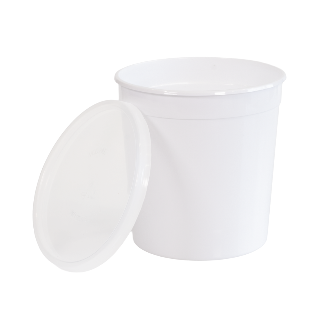 Tarrina blanca para nata 500 ml (50 u.) · 50 unidades · Artipas