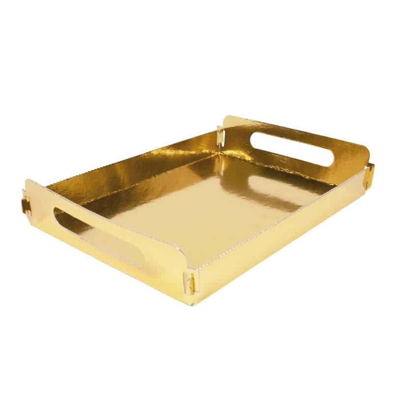 Bandeja Asa Metal Oro · ref CR2 · 100 unidades · Artipas