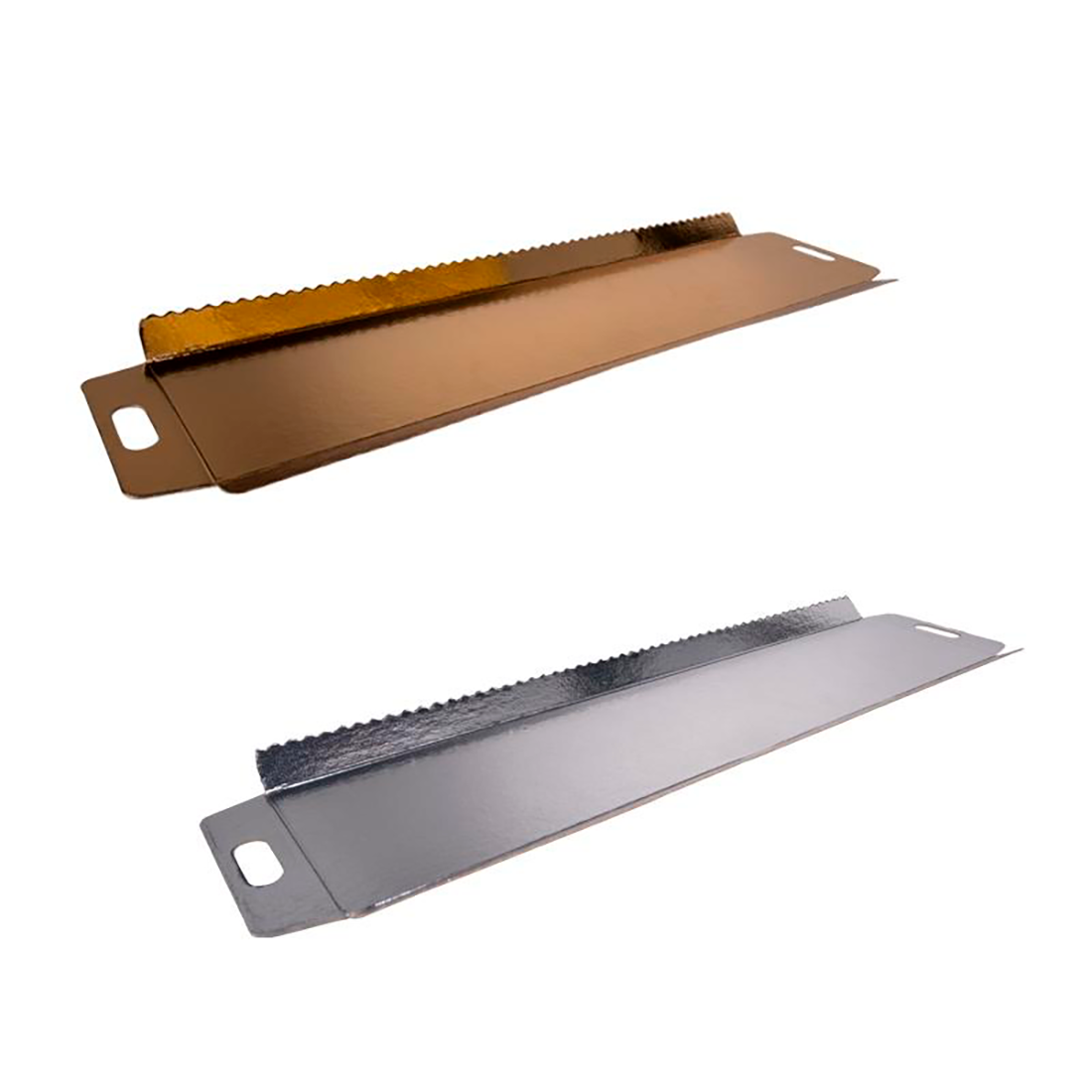 Bandeja Asa Metal Oro/Plata · 100 unidades · Artipas
