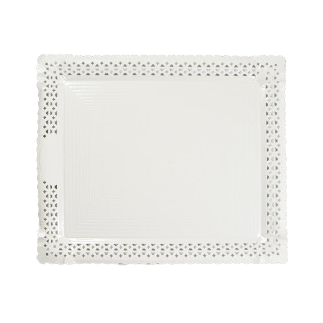 Bandeja Zeus Blanca Con Reseva 35x41 cm · 100 unidades · Artipas