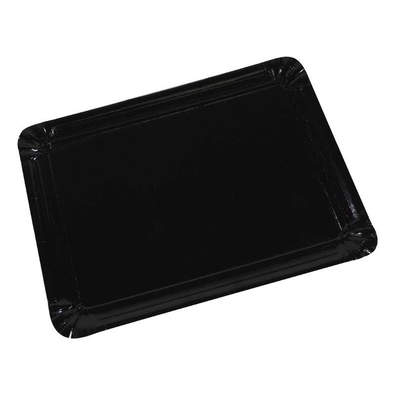 Bandejas Negras 25x34 cm · 100 unidades · Artipas