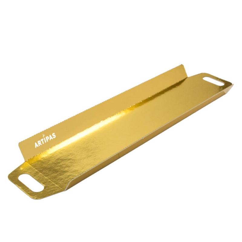 Bandeja Asa Metal Oro Laminada · ref CB3L · 100 unidades · Artipas