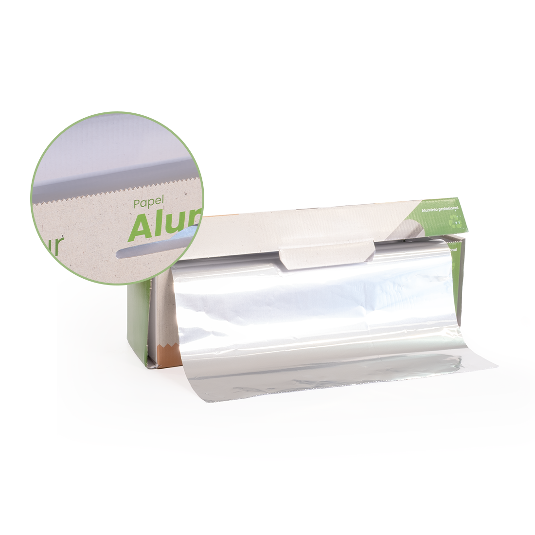 Rollo de Papel de Aluminio Profesional 29 cm · 250 unidades · Artipas