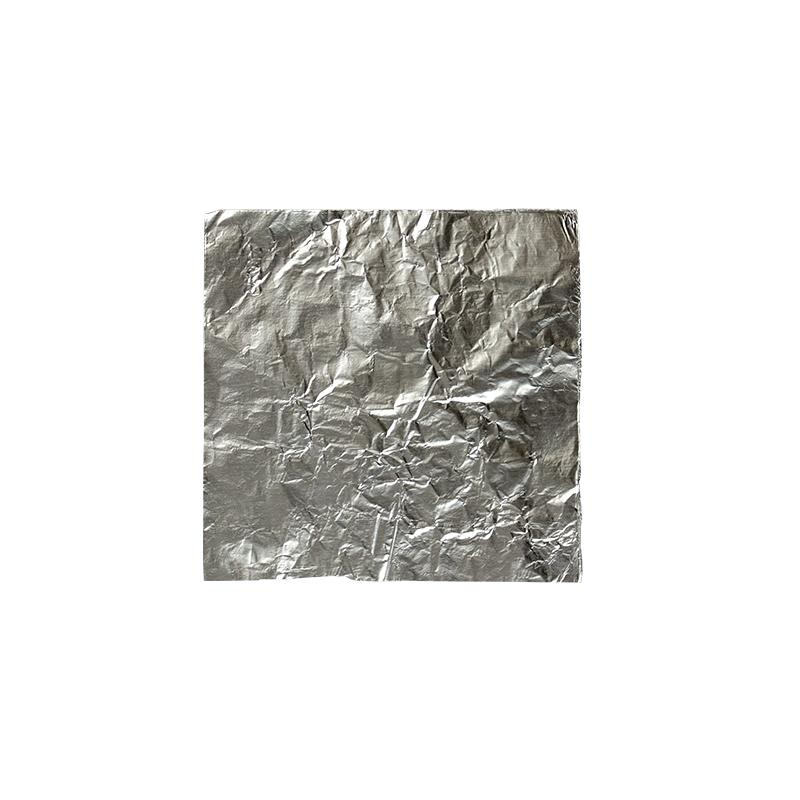 Formato Aluminio Seda Plata 10x10 cm · Artipas