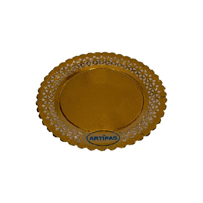 Plato Zeus Laminado con Reserva 20 cm · 100 unidades · Artipas