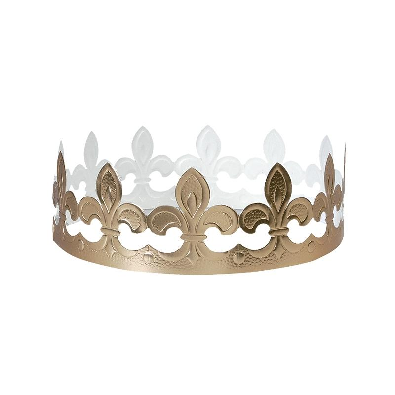Corona Grabada Flor De Lis · ref CHL00 · 100 unidades · Artipas
