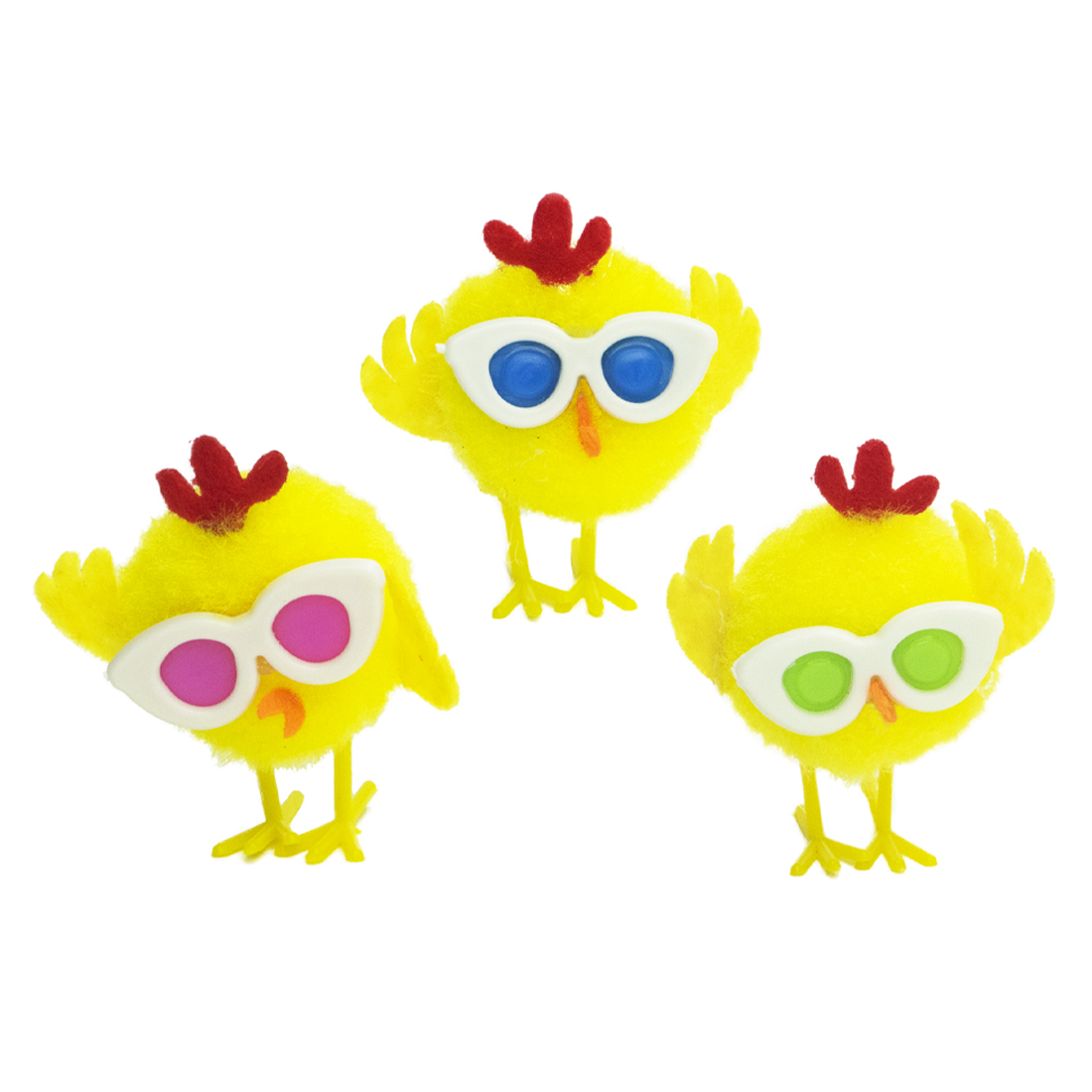 Pollito de Lana con Gafas · 36 unidades · Artipas