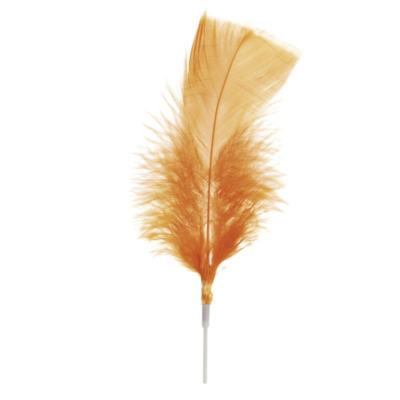 Plumas Grandes Naranjas · 200 unidades · Artipas