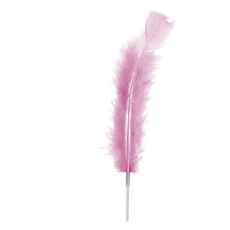Plumas Grandes Rosas · 200 unidades · Artipas